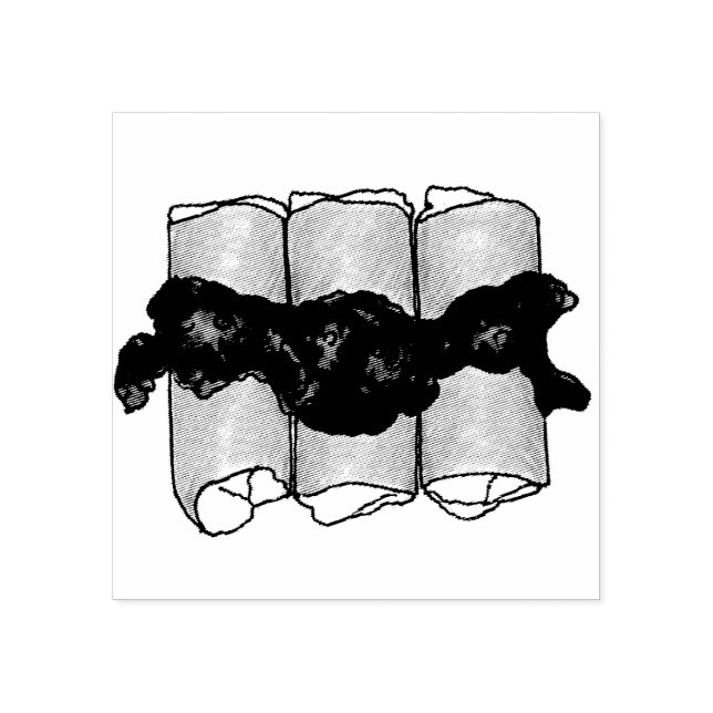 Blueberry Cheese Blintz Blintzes Jewish Deli Frimä Stämpel (Tryck)