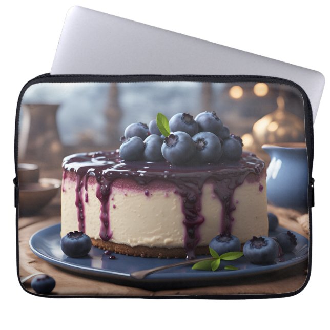 Blueberry Cheesecake Laptop Fodral (Framsidan)