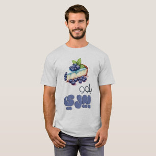 Blueberry Cheesecake Pun ب ل و ب ب ر ي budfinans' T Shirt