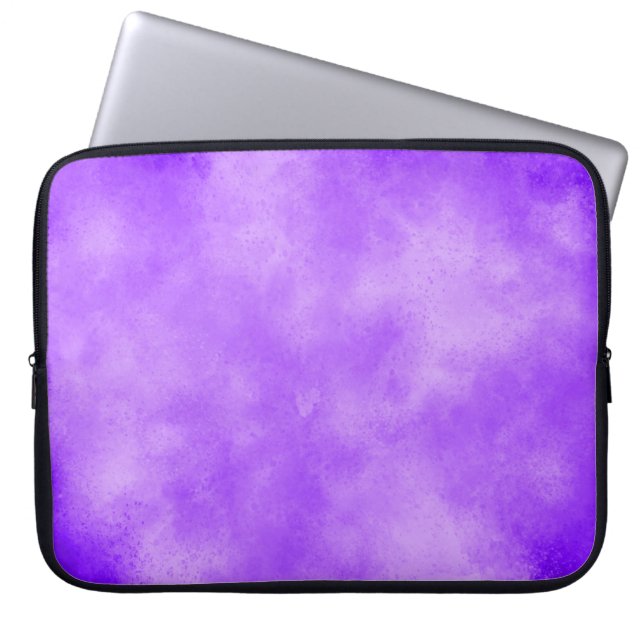 Blueberry Cloud Effect Electronics Bag Laptop Fodral (Framsidan)