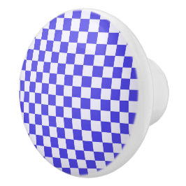 Blueberry cream checkered pattern knopp