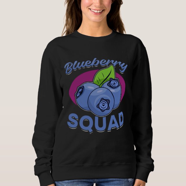 Blueberry Fruit  Blueberry Squad  1 T Shirt (Framsida)