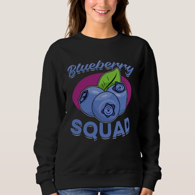 Blueberry Fruit  Blueberry Squad  1 T Shirt (Framsida)