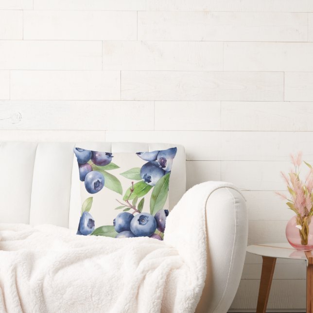 Blueberry Garden Dekorativ kudde (Soffa)