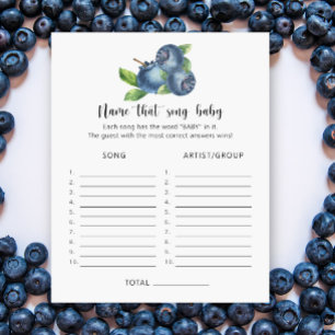 Blueberry - Gissa låten baby