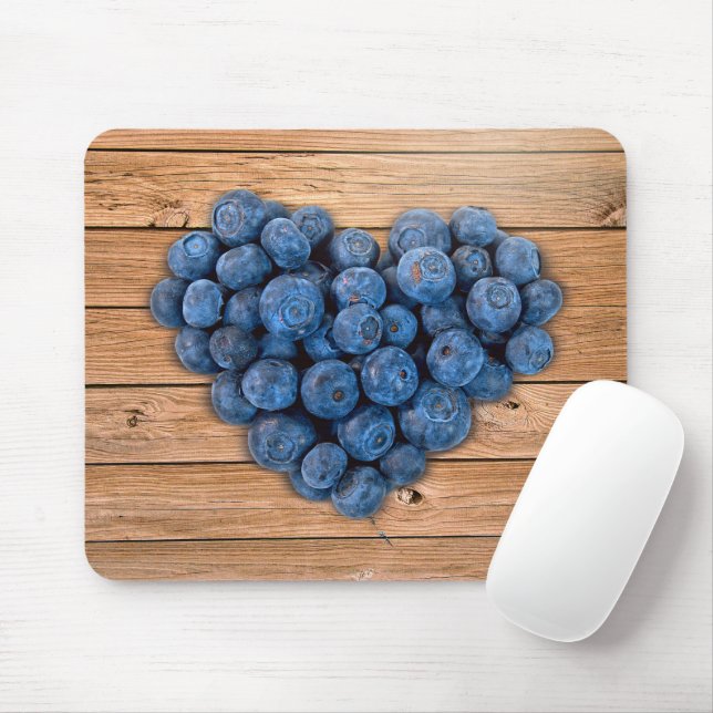 Blueberry Heart Musmatta (Med mus)