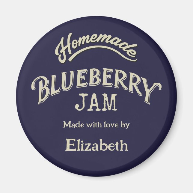Blueberry Jam Magnet (Framsidan)