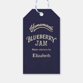 Blueberry Jam Presentetikett