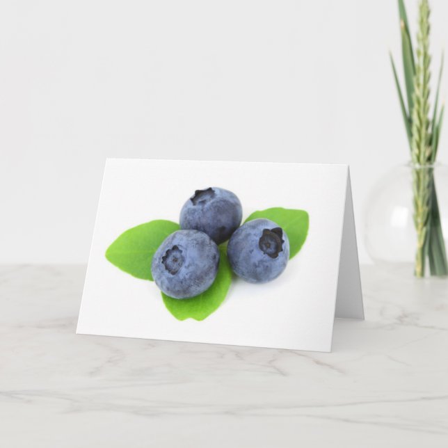 Blueberry Kort (Framsida)