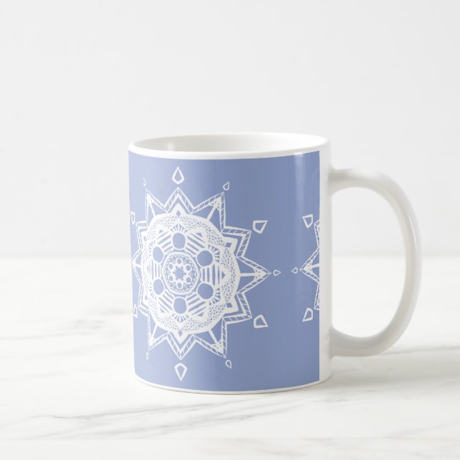 Blueberry Mandala Kaffemugg (Höger)