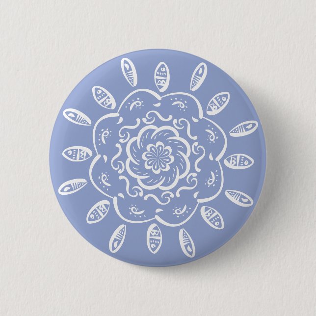 Blueberry Mandala Knapp (Framsida)