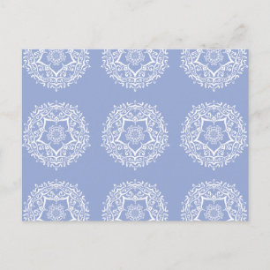 Blueberry Mandala Vykort