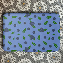 Blueberry mönster Bath Mat Badrumsmatta