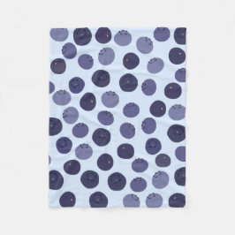 Blueberry Mönster Fleecefilt