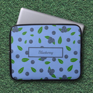 Blueberry mönster laptop sleeve