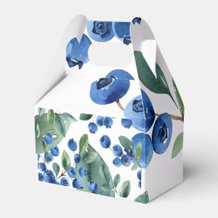 Blueberry mönster presentaskar