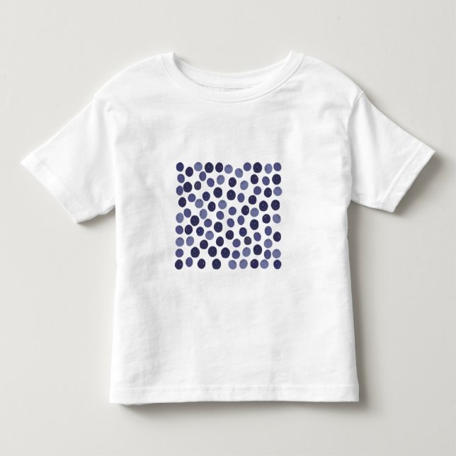 Blueberry Mönster T Shirt (Framsida)