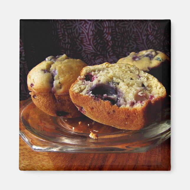Blueberry Muffins Magnet (Framsidan)
