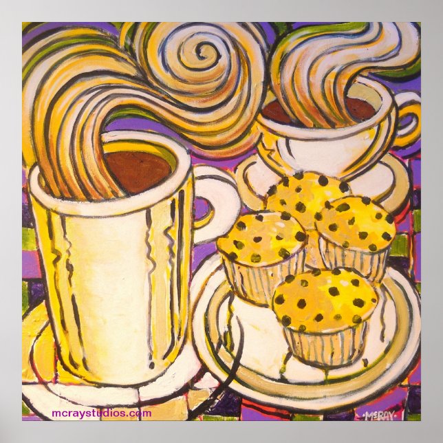 "Blueberry Muffins" Poster (Framsidan)