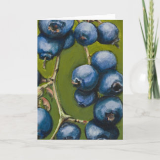 Blueberry Notecard Kort