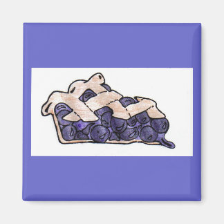 Blueberry Paj Magnet