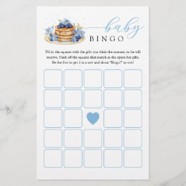 Blueberry Pancake Baby Brunch Baby Bingo Game