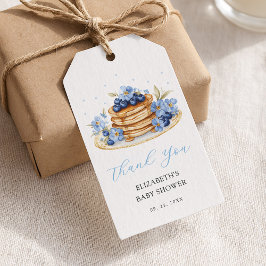Blueberry Pancake Baby Brunch Presentetikett