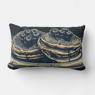 Blueberry Pancakes Dekorativ kudde