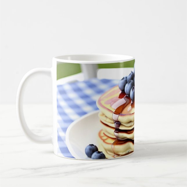 Blueberry Pancakes Kaffemugg (Vänster)