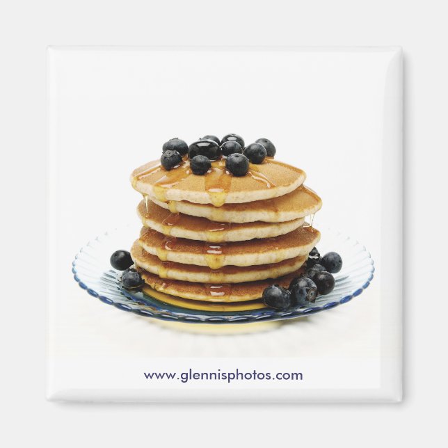 Blueberry Pancakes Magnet (Framsidan)