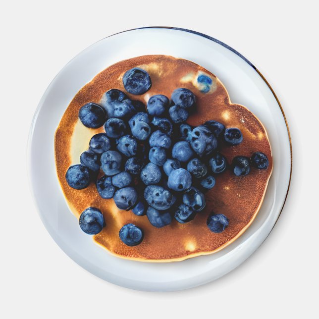 Blueberry Pancakes Magnet (Framsidan)