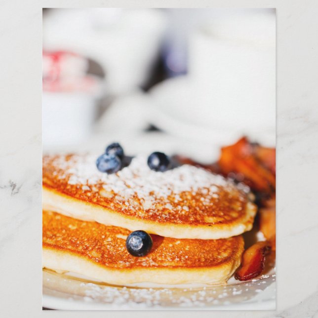 Blueberry pancakes reklamblad (Framsidan)