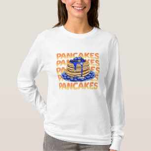 Blueberry Pancakes, Yummy Foodie T Shirt