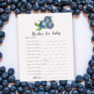 Blueberry - Party-vilt önskemål för baby