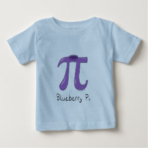 Blueberry Pi Symbol Cute Math Teacher T Shirt