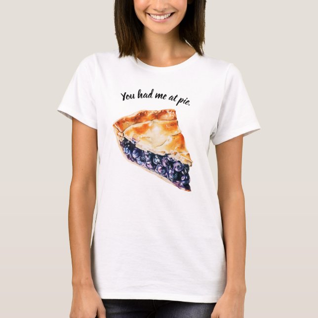 Blueberry Pie T Shirt (Framsida)