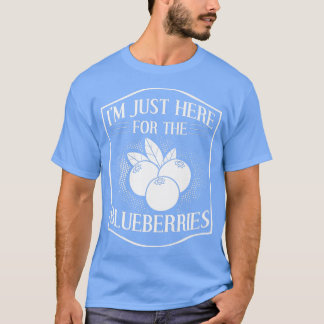 Blueberry Plant Bluebär Farmer Bush Träd Muffi T Shirt