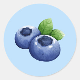 Blueberry Runt Klistermärke