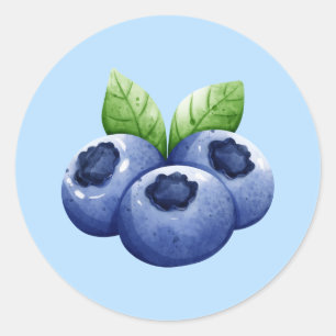 Blueberry Runt Klistermärke