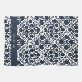 Blueberry Rustic Farmhouse French Country Kökshandduk