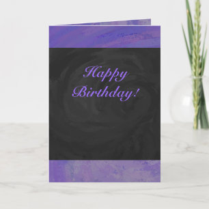 Blueberry Smear och Black Monogram Kort