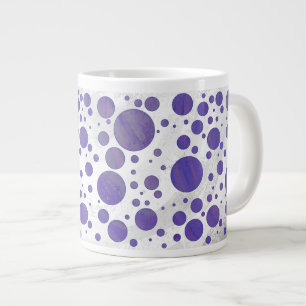 Blueberry Smear Polka Dot Jumbo Mugg