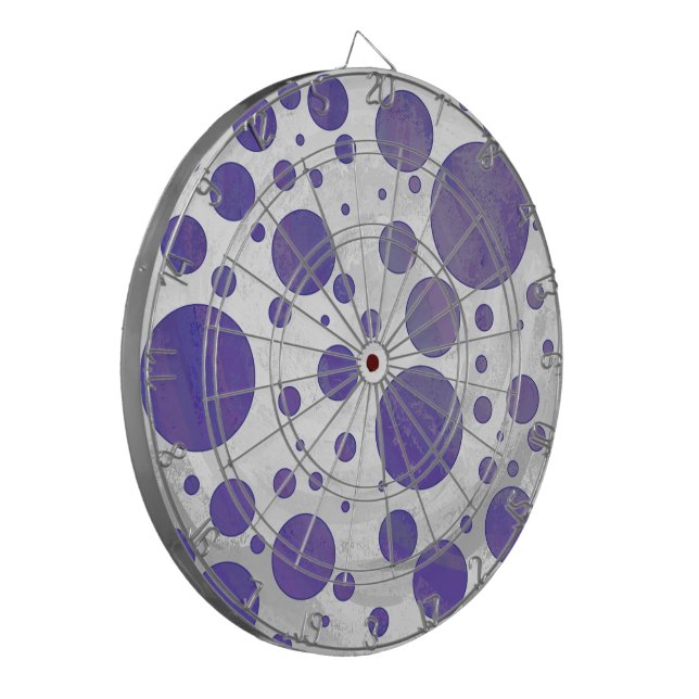 Blueberry Smear Polka Dot Piltavla (Vänstra Framsidan)