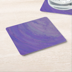 Blueberry Smear Underlägg Papper Kvadrat