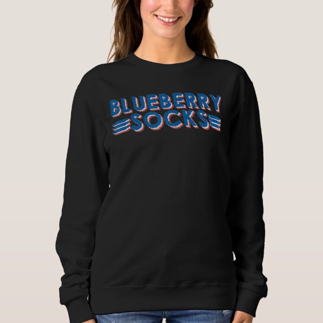 Blueberry Socks Cute Bluebär Eater Berry Grap T Shirt (Framsida)