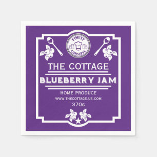 Blueberry Sylt Seller Pappersservett