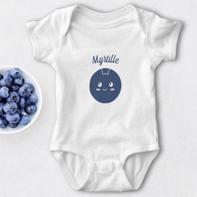 Blueberry T Shirt (Blueberry Baby Bodysuit)