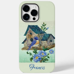 Bluebird Birdhouse Apple iPhone 14 Pro Max Fodral