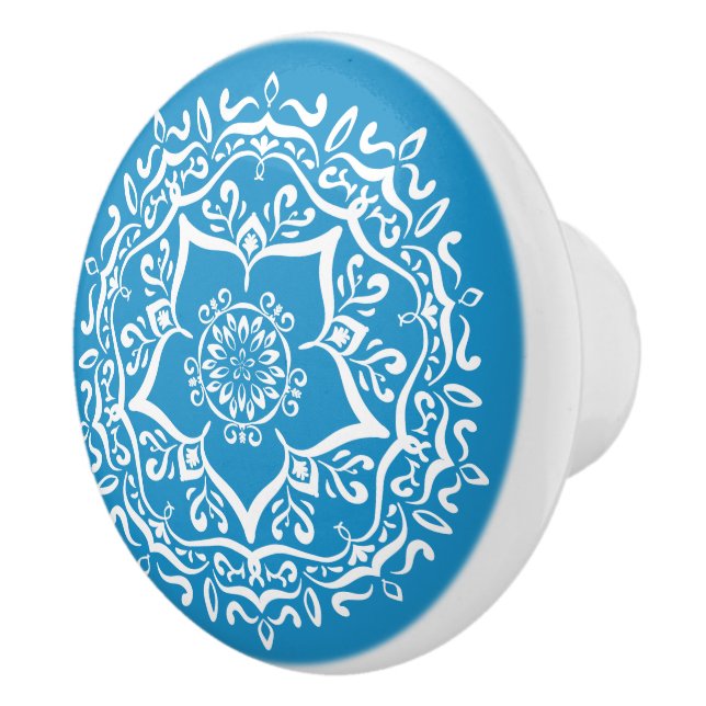 Bluebird Mandala Knopp (Höger)