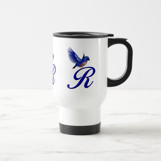 Bluebird Monogram Initial R-Elegant Resemugg (Höger)